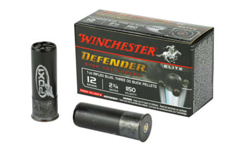 Ammunition Winchester Ammunition PDX1 Defender 12Gauge WIN DEFENDER 12GA 2.75" 3-00/1OZ 10/